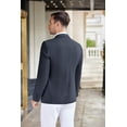 thumbnail image 5 of COOFANDY Men's Knit Blazer Business Dress Suit Jacket Slim Fit Stretch Sport Coat, 5 of 10