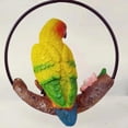 thumbnail image 3 of Colgante Estatua de Artificial de Multicolorful para Decoración Perfecta para Su Patio de Césped, Colgado de Piscina UNA shamjiam Estatua de loro artificial, 3 of 8