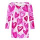 thumbnail image 4 of RKSTN Valentines 3/4 Sleeve Tops for Women Oversized Crewneck Valentine's Day Graphic Printed Short Sleeve T Shirt Womens Casual Round Neck Loose Comfy Loves Heart Print Three Quarter Sleeve Shirts, 4 of 6