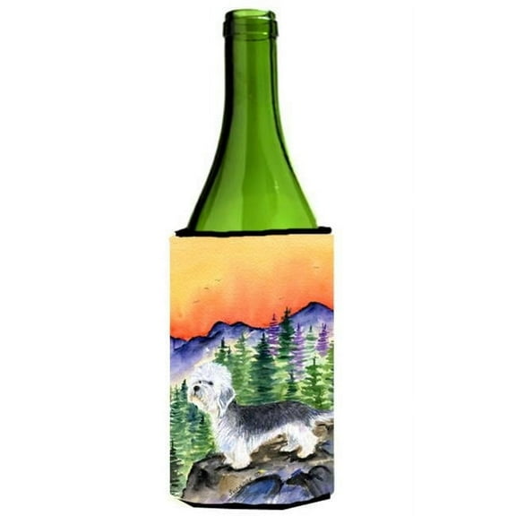 Dandie Dinmont Terrier Wine bottle sleeve Hugger 24 oz.