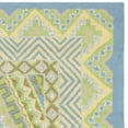 thumbnail image 2 of SAFAVIEH Four Seasons Coretta Bordered Area Rug, Blue/Yellow, 5' x 8', 2 of 4
