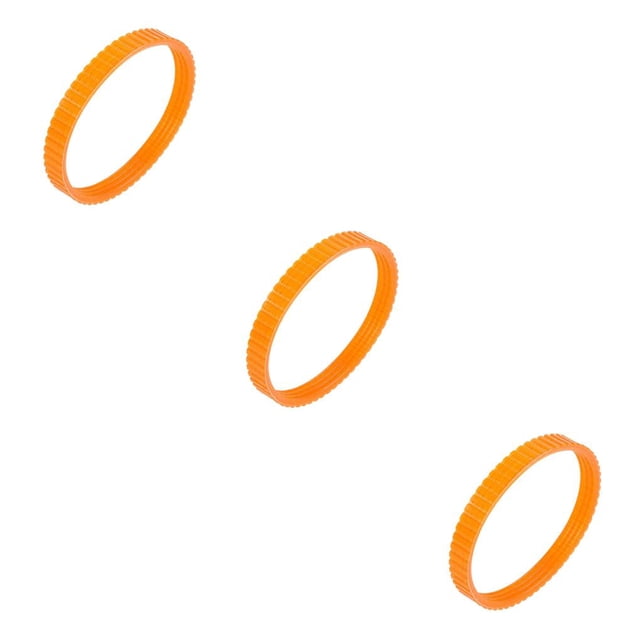 Kenally Correa de transmisión de cepilladora de mano eléctrica para carpintería, correas de conducción antitirones de goma Flexible, piezas Type1 NO1