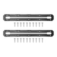 thumbnail image 3 of DYNWAVECA 2 Pieces Kayak Gear Tracks Mount Accessory Spare Part Kayak Low Profile Track Rail Tracks for Cup Holder Anchor Cleats Paddle 12 inch, 3 of 10