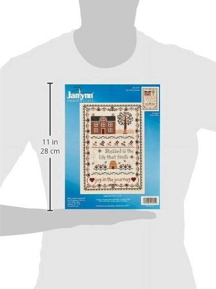 Janlynn Joy In The Journey Counted Cross Stitch Kit 7.75x11.25 Inches