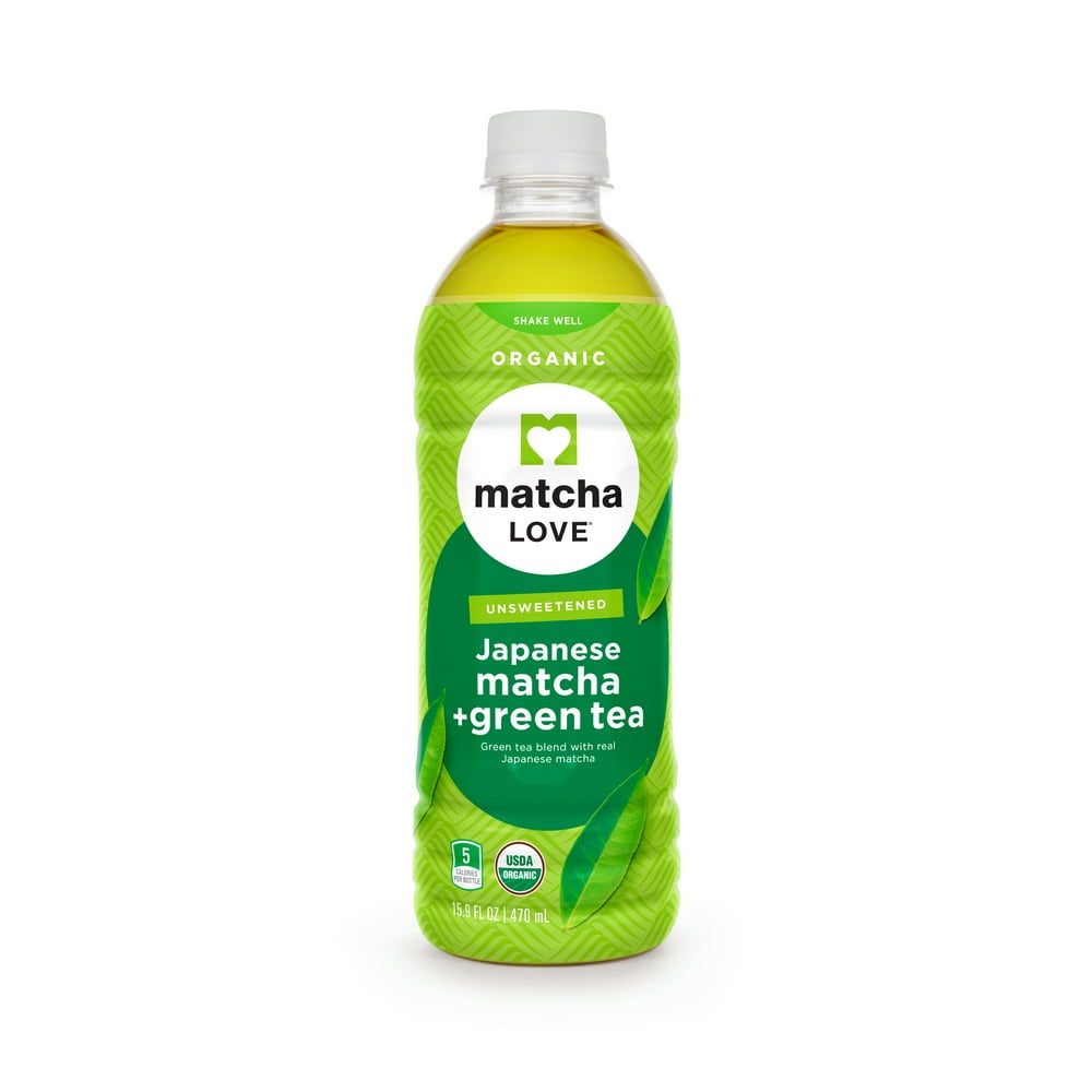 (12 Bottles) Matcha Love Organic Matcha and Green Tea, Traditional, 470