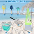 thumbnail image 2 of Juego de 12 juguetes de playa Mototo con cubos plegables, 2 of 7