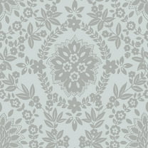 Boho Baroque Damask Peel & Stick Wallpaper