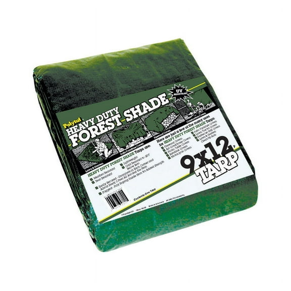 Dewitt Polytuf 12 ft. x 9 ft. Heavy Duty Polyethylene Tarp Forest Green