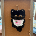 thumbnail image 4 of Cute Plush Cat Keychain Set 2PCS Kawaii Stuffed Animal Pendant Bag Charm Gift, 4 of 9
