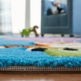 thumbnail image 4 of SAFAVIEH Carousel Kids Fun in Hot Air Balloon Area Rug, Blue/Green, 3' x 3' Square, 4 of 10