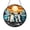 Acrylic 3.5 Inch, variant on Winter Penguin Window Hanging Suncatcher, Stained Glass Style Ocean Ice Scene Art, Decorative Animal Panel for Home Display