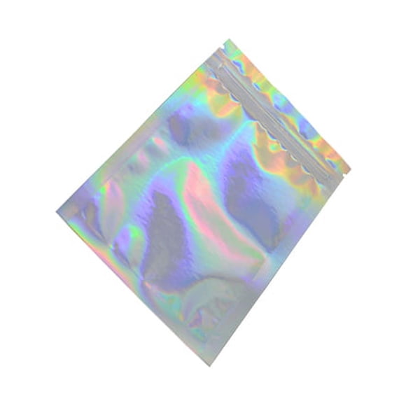 Matsuzay 100 Uds. Bolsa de papel de aluminio Ziplock bolsas de embalaje bolsa de sujeción brillante 7,5x10cm Type2 NO2 Matsuzay  HA060121-65