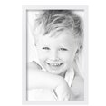 thumbnail image 2 of ArtToFrames 11" x 17" Contemporary White Picture Frame, 11x17 inch White Wood Poster Frame (WOM-4731),  Pack, 2 of 7