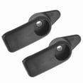 thumbnail image 4 of 10411051 Sun Visor Clip Bracket Holder Black Plastic LH & RH Pair for C5 New, 4 of 5