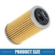 thumbnail image 3 of Filtro de aceite de motor Unique Bargains No.317263JX0A con O Ring para Nissan Juke 2011-2016 Plástico Papel Negro, 3 of 6