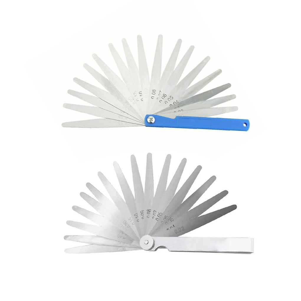 Buy Feeler Gauge Thickness Measurement 0\.02\1mm Filler Gage 360 Degree 100mm Online at Lowest