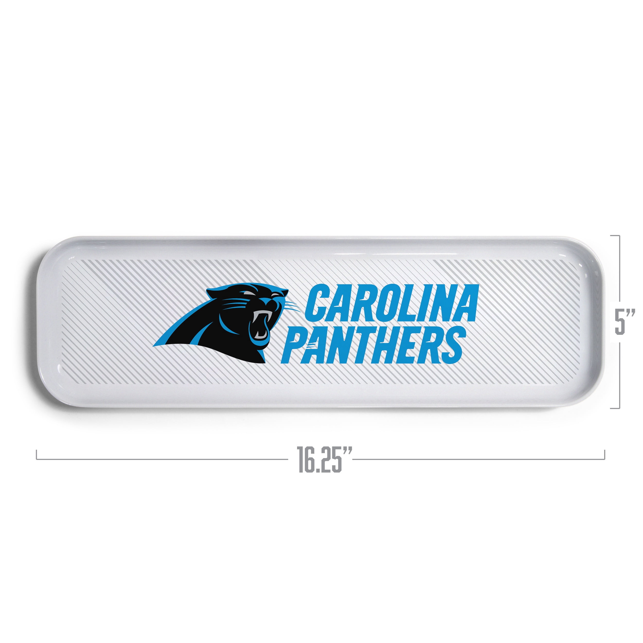 YouTheFan NFL Carolina Panthers Small Snack Platter