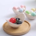 thumbnail image 2 of Efavormart 24 Pack | 3" Mini Eco-Friendly Wheat Straw Fiber Dessert Cups, Biodegradable Ice Cream Scoop Bowls, 2 of 11
