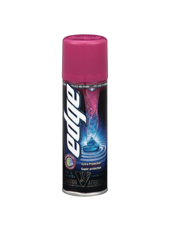 Edge Extra Protection Shave Gel For Men, 7 oz