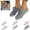 Dark Gray, variant on Sneakers for Women Lace Up Mesh Casual Breathable Knit Flat Sneakers Non-Slip Outdoor Daily Shoes