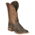 thumbnail image 2 of Tony Lama Men's Rowel Safari Cowhide Leather Western Boot Square Toe Brown 10 D(M) US, 2 of 5