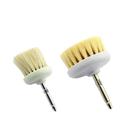 Facial Care Skin Cleansing Replacement Accessories for Electric Exfoliating Brush Heads Face Cleansing Elitzia ETFB80 (One Set for Large Small Wool Brush)
