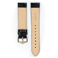 thumbnail image 3 of Hirsch Rainbow Bonded Leather Watch Strap - Black - M - 12mm - Gold Buckle, 3 of 9