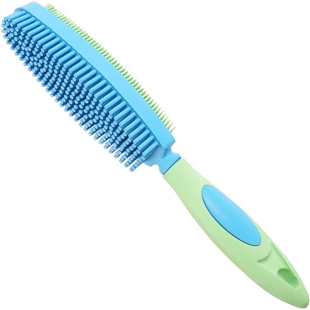 SWEEPA Duo Rubber Brush For Cleaning, Grooming, Lint and Fur Removal