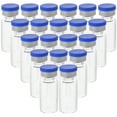 thumbnail image 3 of 20pcs Glass Vials Small Glass Storage Bottles Liquid Medicine Vial With Caps 3ml, 3 of 6