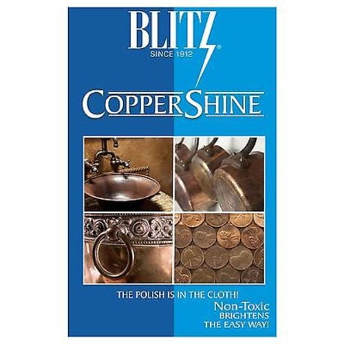 Blitz Copper Shine Polishing & Cleaning Cloth 