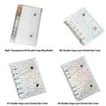 thumbnail image 4 of fastboy Sticker Transparent Notebook, Small Item Organization, And Sturdy Durable, Easy For Office, Journaling, Workers High transparency-A6, 4 of 5