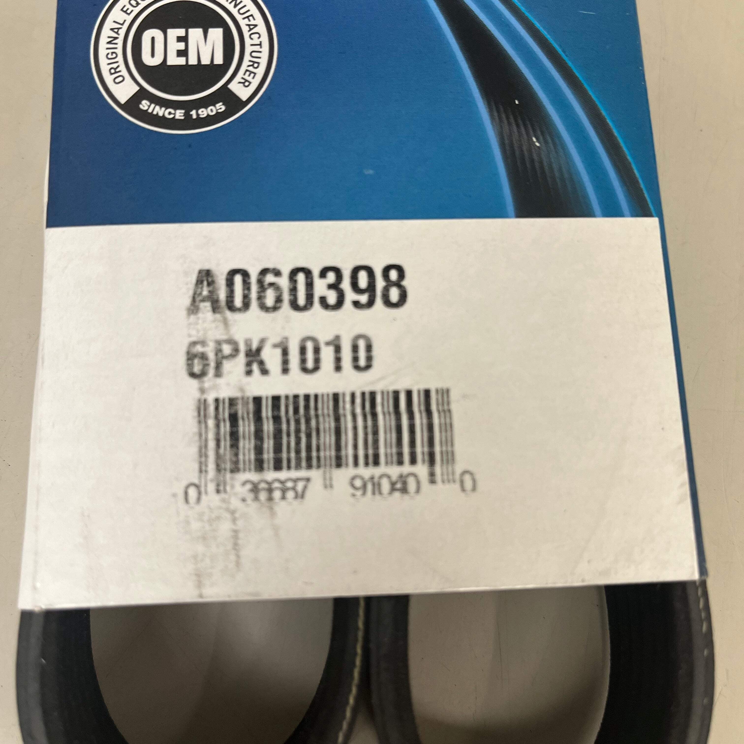 Dayco A060398 - Serpentine Belt Fits select: 2015-2019 HYUNDAI SONATA, 2019-2020 HYUNDAI SANTA FE