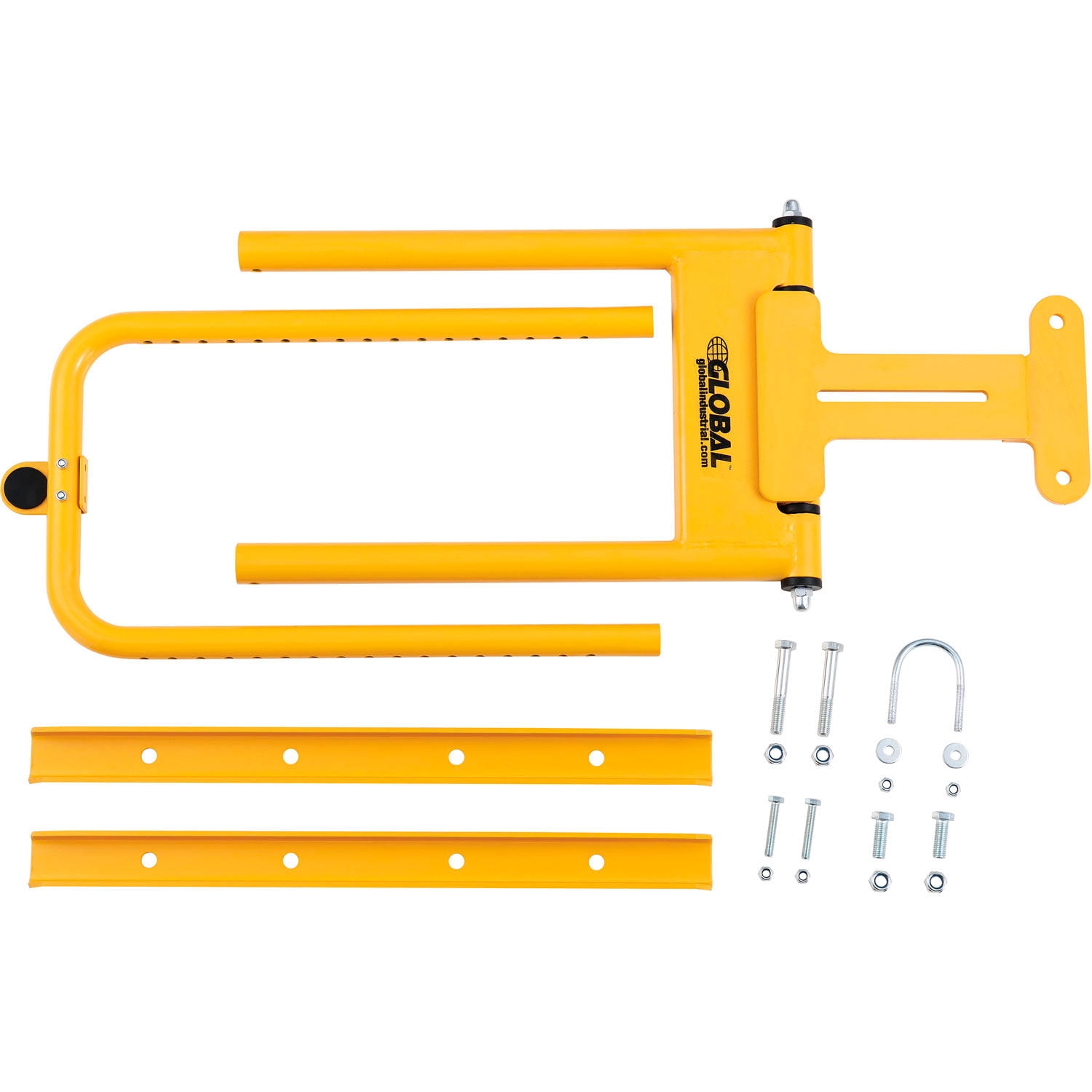 Global Industrial Adjustable Safety Swing Gate, 24"- 40"W Opening
