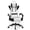 LW710-White, variant on SOONTRANS Fabric Gaming Chair with Pocket Spring Cushion, 20" Wide Game Gamer Chairs Seat, Ergonomic Computer Chair with Adjustable Headrest, Lumbar Pillow, Footrest Reclining for Adults, Grey/White