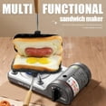 thumbnail image 5 of Induction and Gas Stove Compatible Sandwich Grill Pan, 5 of 8