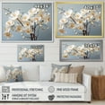 thumbnail image 4 of Designart "Still Life Photography Of White Orchids I" Orchids Floater Framed Canvas Art Print, 4 of 5