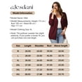 thumbnail image 6 of a.Jesdani Womens Plus Size Cardigans Casual Lightweight Ribbed Open Front Soft Knit Cardigans Sweater M-4XL, 6 of 12