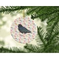 thumbnail image 2 of Starling Christmas Ceramic Ornament 2.8 in x 2.8 in, 2 of 3