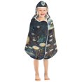 thumbnail image 7 of YAZAOO Towels Kids Hooded Beach Towel Feline Wonder Pool Bath Towel Soft, 7 of 7