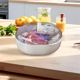 thumbnail image 5 of Descongeladores mejorados seis en uno Descongelador de carne Filete Placa guía de calor Bandeja de descongelación para el hogar Descongelador de alimentos, 5 of 8