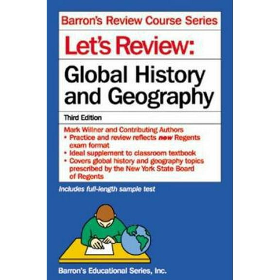 Pre-Owned Let's Review: Global History and Geography (Paperback) 0764112074 9780764112072