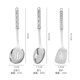 thumbnail image 4 of Stainless steel kitchenware five-piece set, household wok spatula, strainer spoon, fine-mesh spoon, frying spatula, barbecue fork, soup spoon., 4 of 4