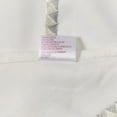 thumbnail image 4 of Violet Linen Swiss Modern Geometric Pattern, Polyester Embroidered, White, 60 Inch by 84 Inch, Seats 6 to 8 people, Rectangular Tablecloths, 4 of 8