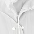 thumbnail image 6 of Rain Ponchos for Adults Kids Reusable 1/2Pcs Raincoats Emergency for Women Men with Hood and Drawstring, 6 of 7