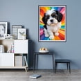 thumbnail image 7 of Diamond Art Kit for Adults, Puppy Rainbow Background Adorable Diamond Painting for Adults Beginners, DIY Diamond Art Painting Kits, 5D Diamond Painting Crafts for Home Decor 12x16 Frameless, 7 of 7