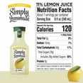 thumbnail image 4 of Simply Non GMO All Natural Raspberry Lemonade Raspberry, 52 fl oz Bottle (Pack of 6), 4 of 6
