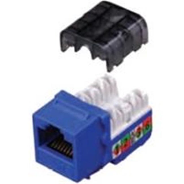 CAT6 Insert Keystone à 90 Degrés, Blanc