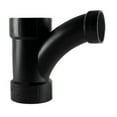 thumbnail image 2 of Charlotte Pipe & Foundry 4065322 1.5 in. Abs & Dwv Long Turn Tee Wye - Black, 2 of 2