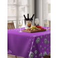 thumbnail image 6 of Modern Purple Table Cloth, Abstract Diamond Luxury Gradient Waterproof Tablecloth for Rectangle Tables, Reusable Washable Fabric Table Cover for Restaurant Kitchen Dining Tables 60"x84", 6 of 6