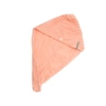 thumbnail image 4 of Unique Bargains 1pc Water-absorbent Stripes Hair Towel 25.2"x 9.06" Orange Pink, 4 of 5